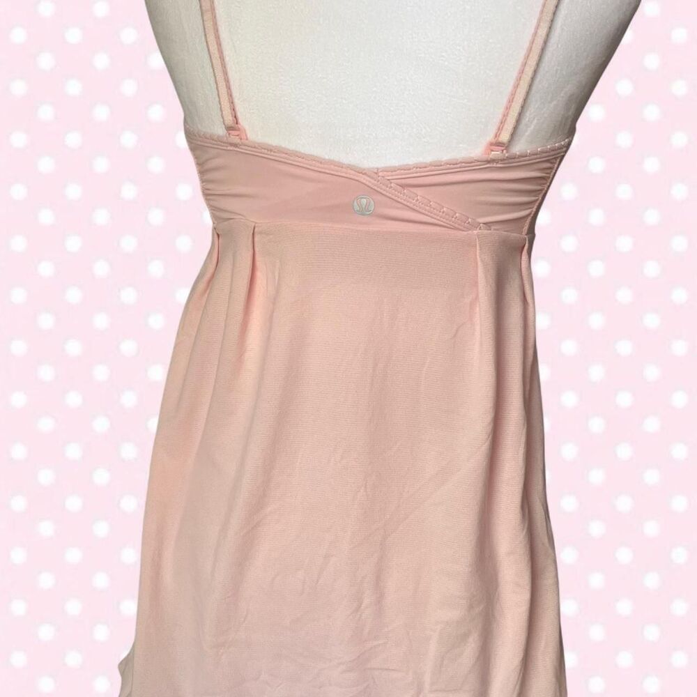 Lululemon Women's Pink GRACEFUL FLOW TANK size 6 - Picture 3 of 5
